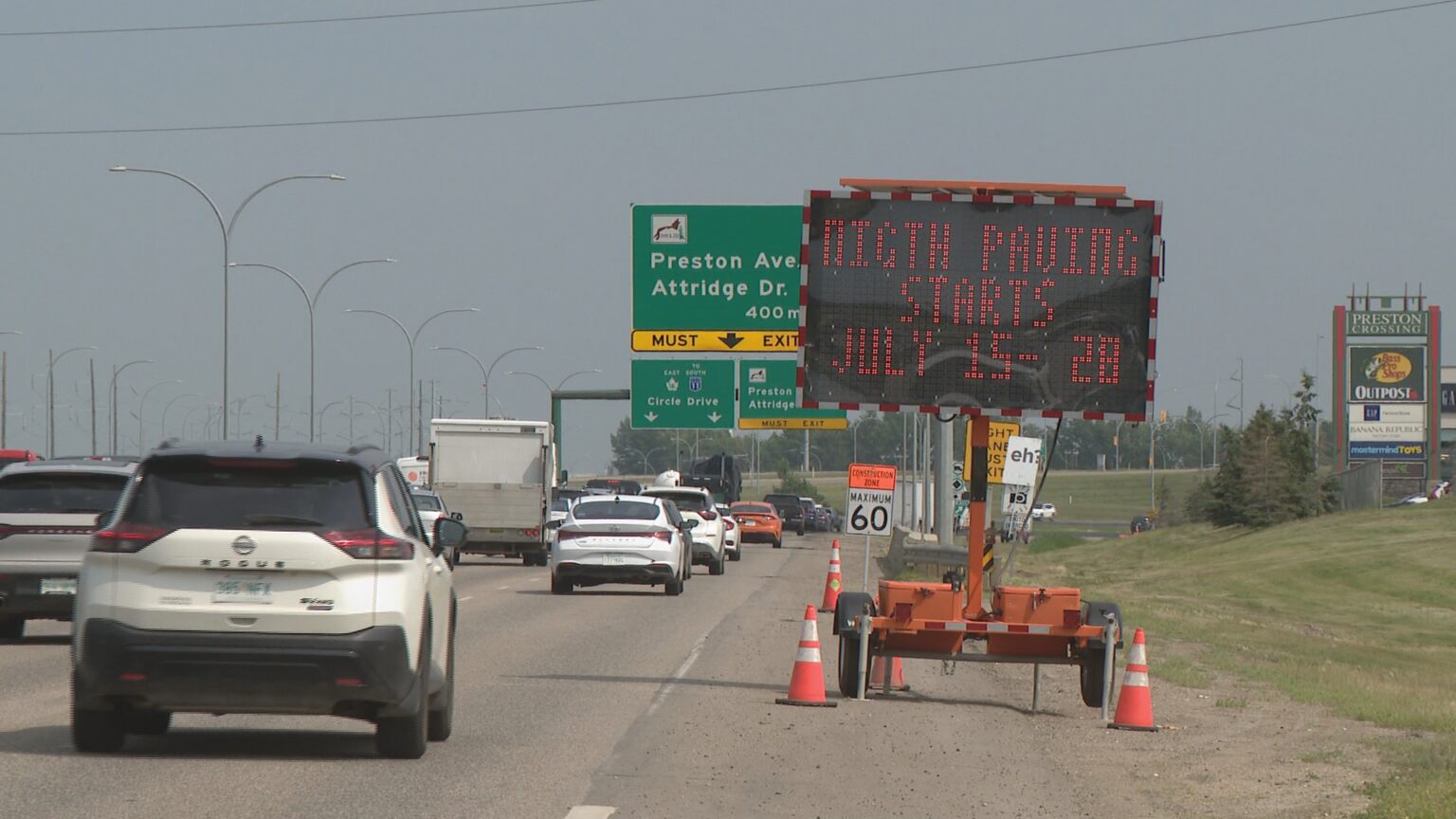 Saskatoon traffic having trouble getting around with construction throughout city