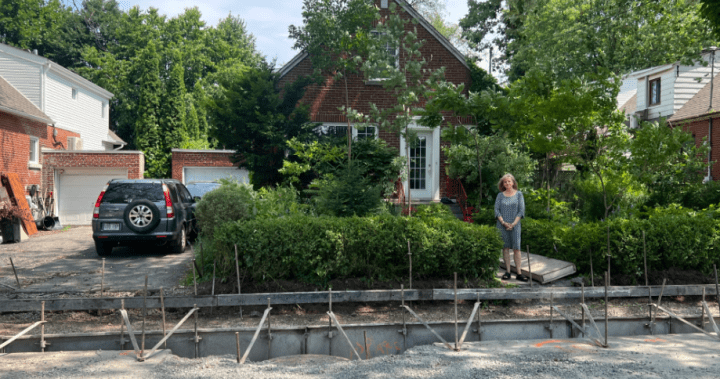 Montreal woman says roadwork leaves homes cut off, unable to leave by car Montreal woman says roadwork leaves homes cut off, unable to leave by car