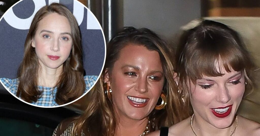Zoe Kazan Seemingly Shares Theory About Taylor Swift Not Inviting Blake Lively to Her Wedding Zoe Kazan Seemingly Shares Theory About Taylor Swift Not Inviting Blake Lively to Her Wedding