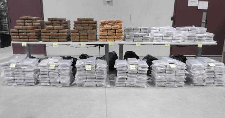 Nearly 1.7 tonnes of drugs worth 9M seized in Ontario investigation Nearly 1.7 tonnes of drugs worth 9M seized in Ontario investigation