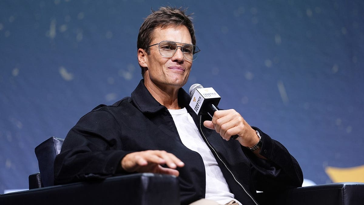 Tom Brady attends an event at Jacob Javits Center in New York City.