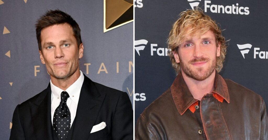 Tom Brady Slaps Logan Paul in Front of NBA Star Karl-Anthony Towns in Viral Video Amid Feud Rumors Tom Brady Slaps Logan Paul in Front of NBA Star Karl-Anthony Towns in Viral Video Amid Feud Rumors