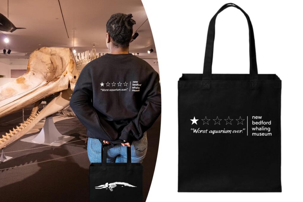 Massachusetts whaling museum turns 1-star review into hilarious merch: ‘Worst aquarium ever’ Massachusetts whaling museum turns 1-star review into hilarious merch: ‘Worst aquarium ever’