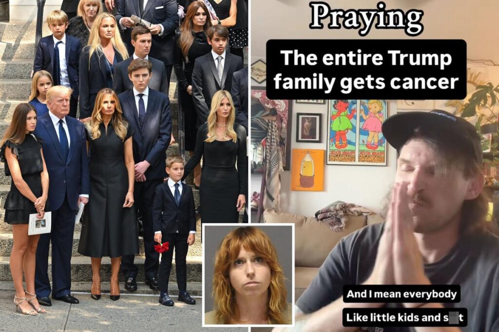 Husband of lefty Canadian who slapped pro-Trump teen wished cancer on prez’s family — even ‘little kids’ Husband of lefty Canadian who slapped pro-Trump teen wished cancer on prez’s family — even ‘little kids’
