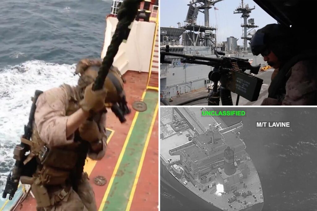 Military disables tanker trying to get through Strait of Hormuz after repeated warnings