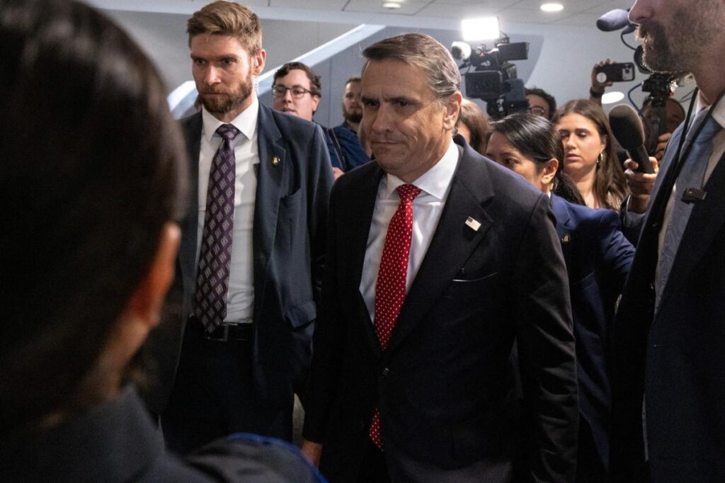Vote for Trump’s AG pick Todd Blanche stalled as two Senate Republicans block nomination