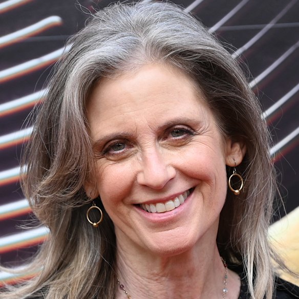 Helen Slater today; she says the failure of the 1984 version of Supergirl “didn’t hurt my career”.