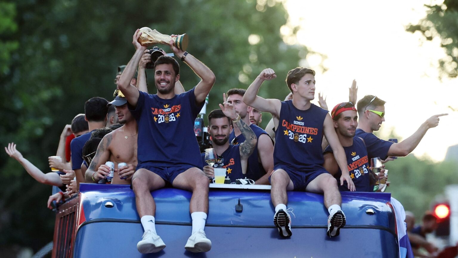 Spain’s World Cup Parade Highlights, From Yamal And His Brother To Joyful Fans