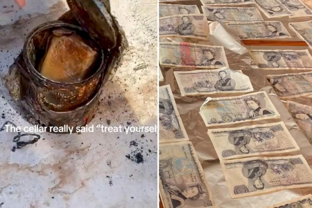 Couple shocked to discover stacks of money buried inside home: ‘None of us were expecting it’ Couple shocked to discover stacks of money buried inside home: ‘None of us were expecting it’