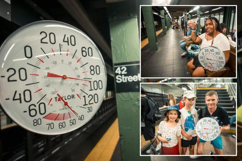 We recorded the temps of NYC subway stations during 100-degree heatwave — the results blew our minds: ‘Dante’s Inferno’ We recorded the temps of NYC subway stations during 100-degree heatwave — the results blew our minds: ‘Dante’s Inferno’
