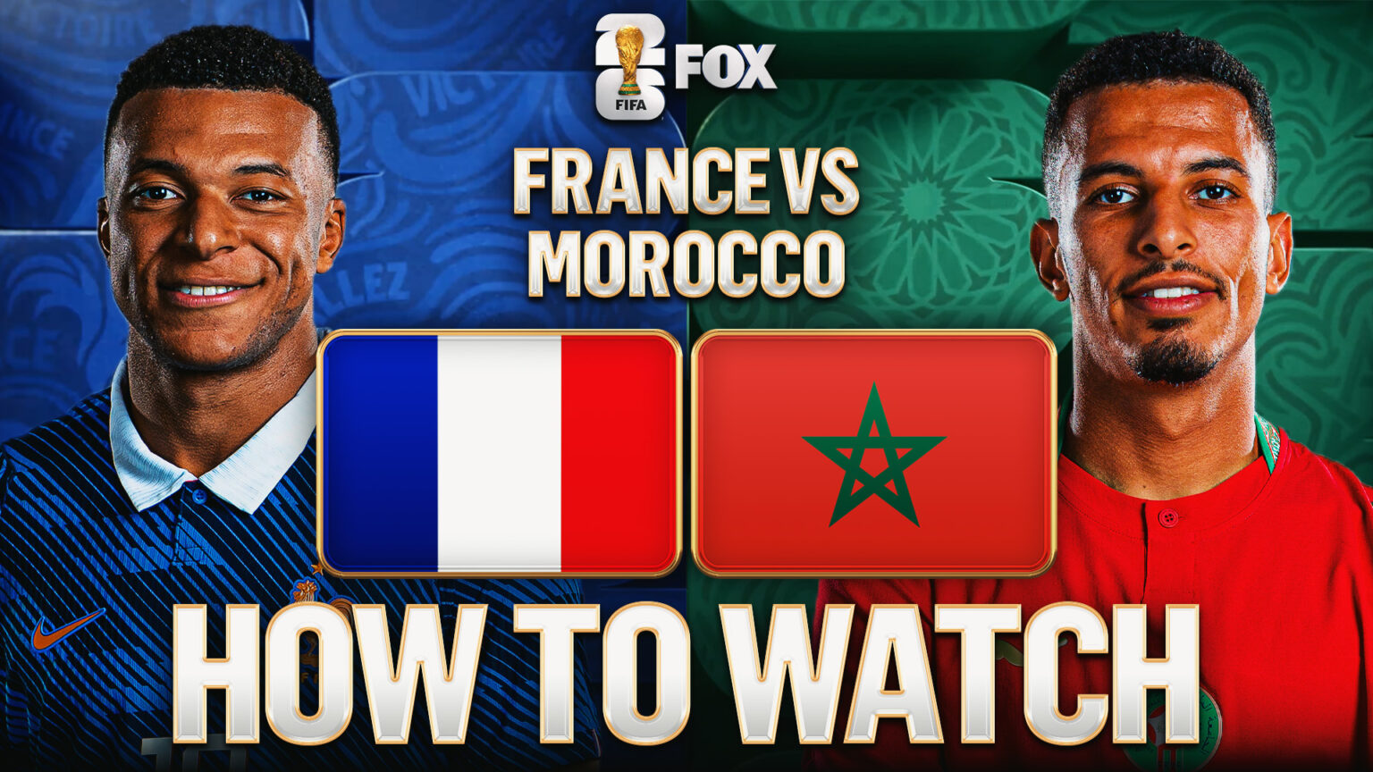 How to Watch France and Mbappe vs. Morocco: TV Channel, Live Stream, Time How to Watch France and Mbappe vs. Morocco: TV Channel, Live Stream, Time