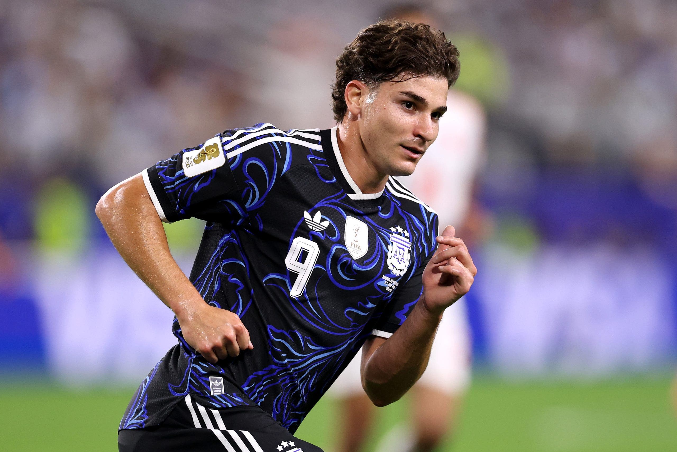 Argentina will need players like Julian Alvarez to continue to step to help out Lionel Messi. (Photo by Luke Hales/Getty Images)