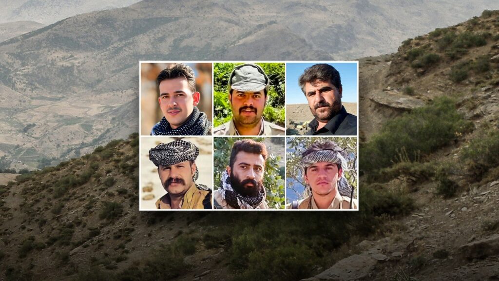 Six Kurdish fighters killed in IRGC ambush as clashes spread across western Iran Six Kurdish fighters killed in IRGC ambush as clashes spread across western Iran