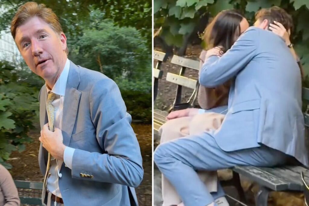 Law partner caught canoodling younger associate in Central Park could lose millions as lucrative offer reneged Law partner caught canoodling younger associate in Central Park could lose millions as lucrative offer reneged