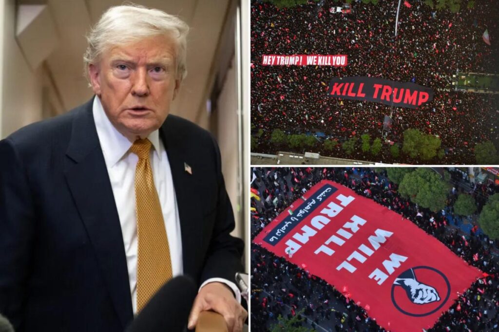 Trump warns US military will ‘destroy all areas of Iran’ in the event he’s assassinated by regime: ‘1,000 Missiles Locked and Loaded’ Trump warns US military will ‘destroy all areas of Iran’ in the event he’s assassinated by regime: ‘1,000 Missiles Locked and Loaded’