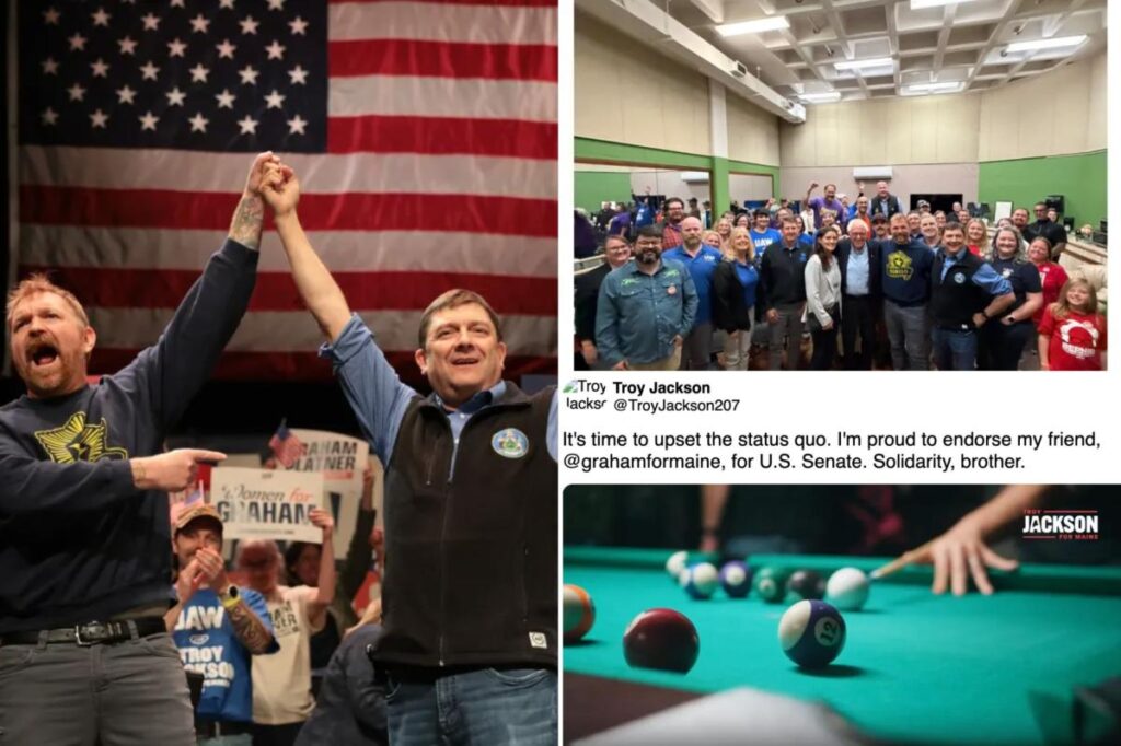 Maine Dem Senate nominee Troy Jackson scrubs social media posts praising Graham Platner