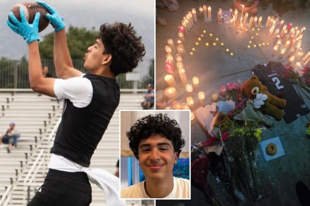 Teen with dreams of making the NFL stabbed to death in SoCal as suspects still on the loose Teen with dreams of making the NFL stabbed to death in SoCal as suspects still on the loose