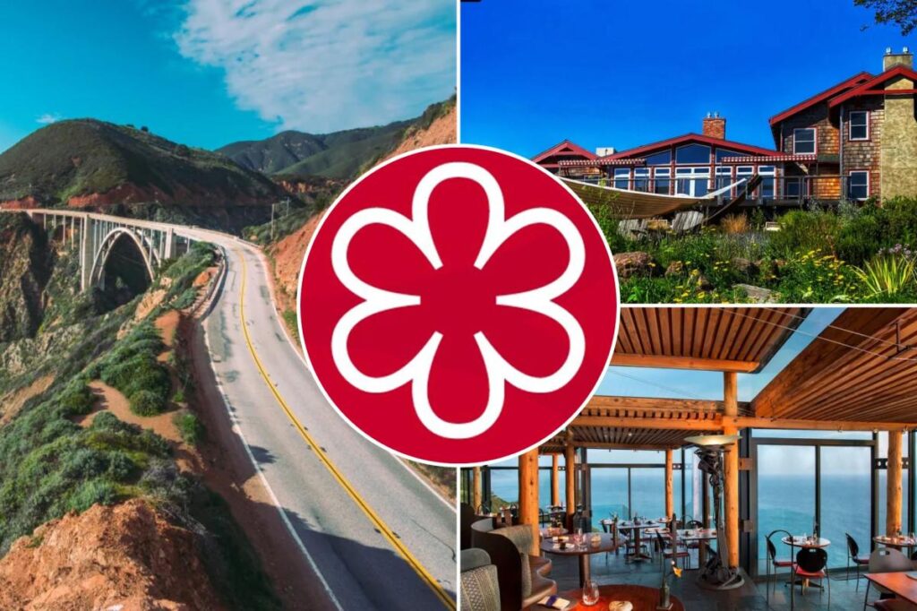Road trip! Michelin reveals its top picks for high-priced dining along California’s scenic Highway 1