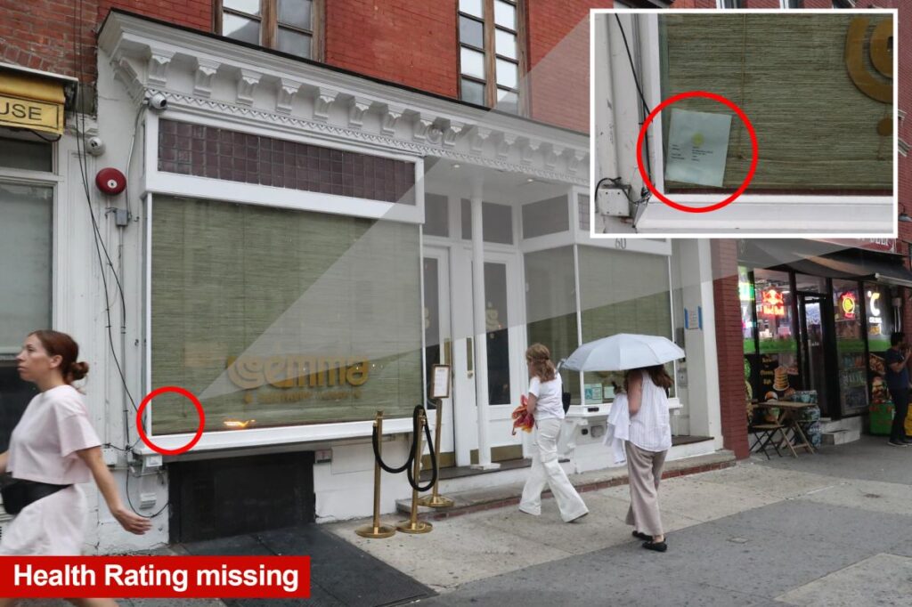 Exclusive | Buzzy NYC Michelin-starred eatery hid ‘B’ health rating – issued over food temp, contamination concerns Exclusive | Buzzy NYC Michelin-starred eatery hid ‘B’ health rating – issued over food temp, contamination concerns