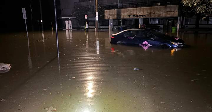 Ottawa sees more than 100 mm of rain as severe Canada Day storm floods basements Ottawa sees more than 100 mm of rain as severe Canada Day storm floods basements