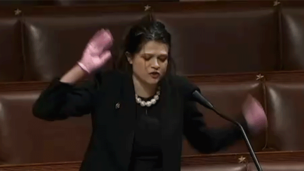 Dem Senate hopeful’s pink-gloved meltdown resurfaces after viral pep talk ignited mockery Dem Senate hopeful’s pink-gloved meltdown resurfaces after viral pep talk ignited mockery