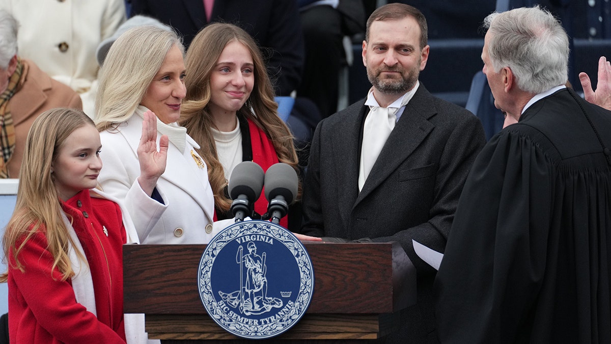 Virginia Governor Abigail Spanberger inaugural