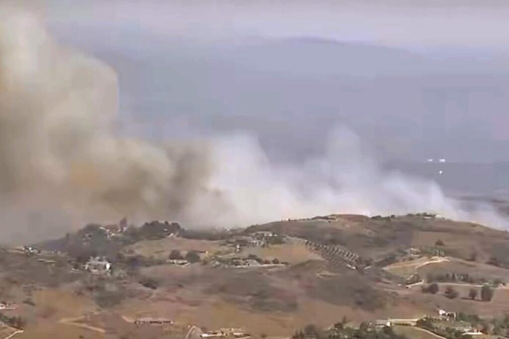 Volcano Fire breaks out threatening homes as evacuation orders issued Volcano Fire breaks out threatening homes as evacuation orders issued