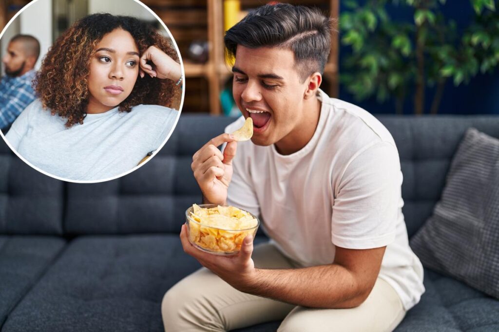 ‘I’ve developed the ick’: Women contemplates dumping boyfriend because he eats too many chips