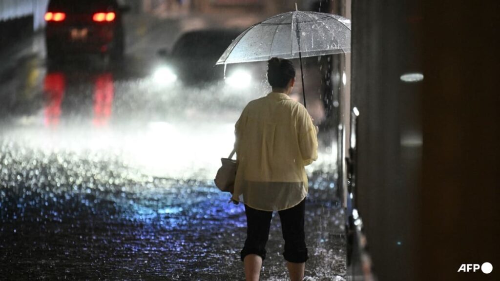Record rain in Japan kills four, leaves thousands stranded at Narita airport Record rain in Japan kills four, leaves thousands stranded at Narita airport