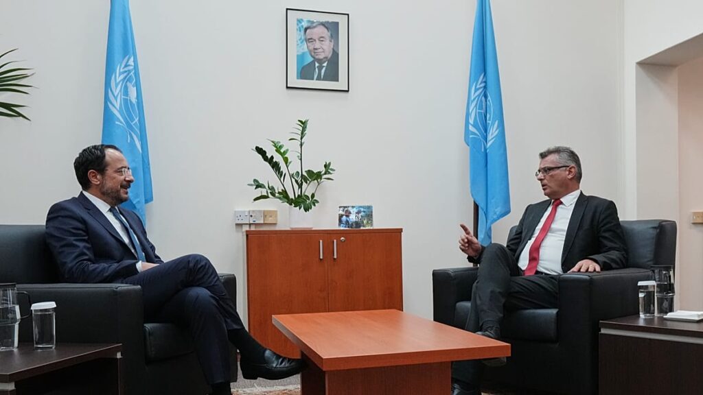 Leaders of divided Cyprus agree to meet weekly after UN chief’s visit Leaders of divided Cyprus agree to meet weekly after UN chief’s visit