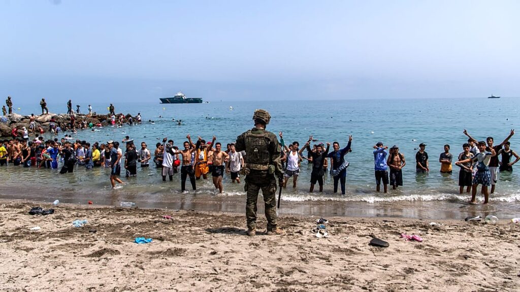 Ceuta migrant crisis sparks strong reactions from all over Europe Ceuta migrant crisis sparks strong reactions from all over Europe