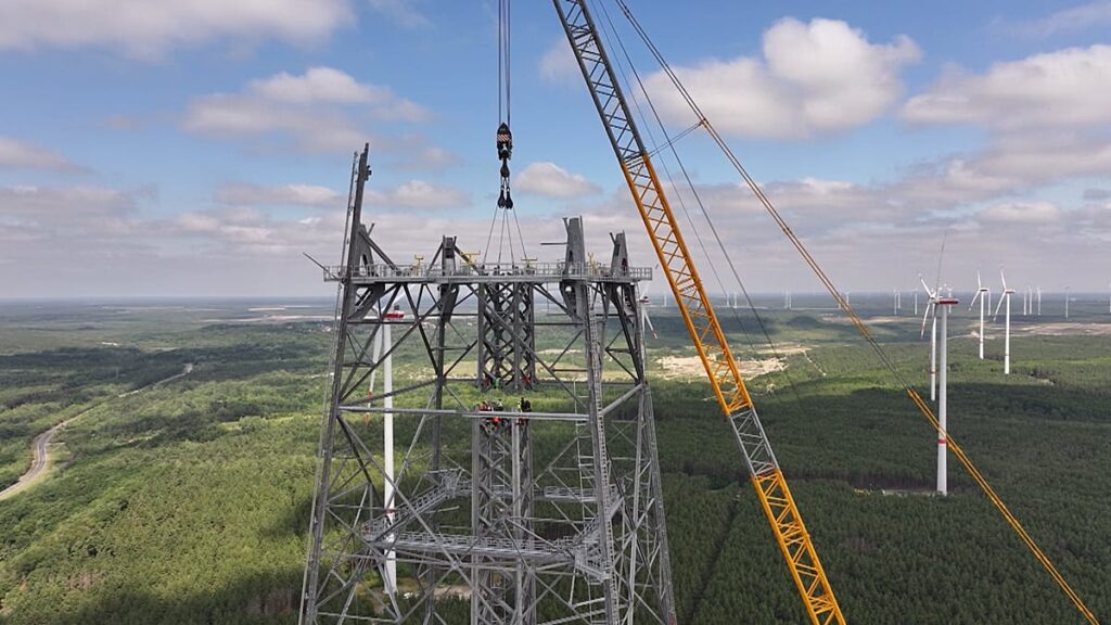 The world’s tallest wind power plant is dwarfing the Eiffel tower