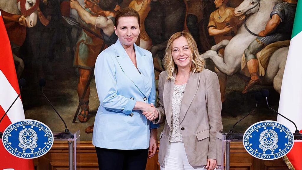 Meloni, Frederiksen reiterate opposition to ‘uncontrolled immigration’ Meloni, Frederiksen reiterate opposition to ‘uncontrolled immigration’