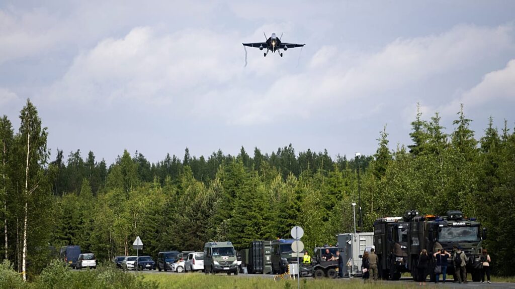 Finland says it suspects Russian plane of violating its airspace