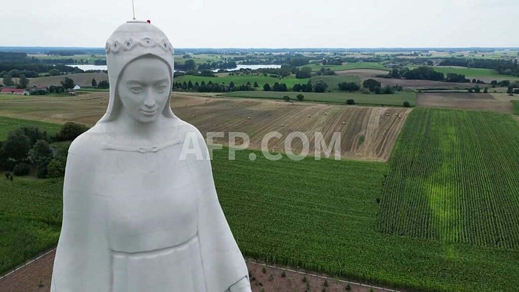 Europe’s tallest Virgin Mary statue rises in Polish village
