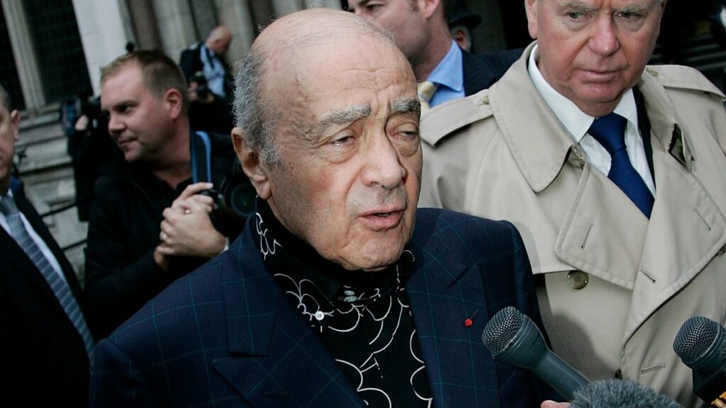 Police apologise after Al-Fayed sex abuse complainant identity breach
