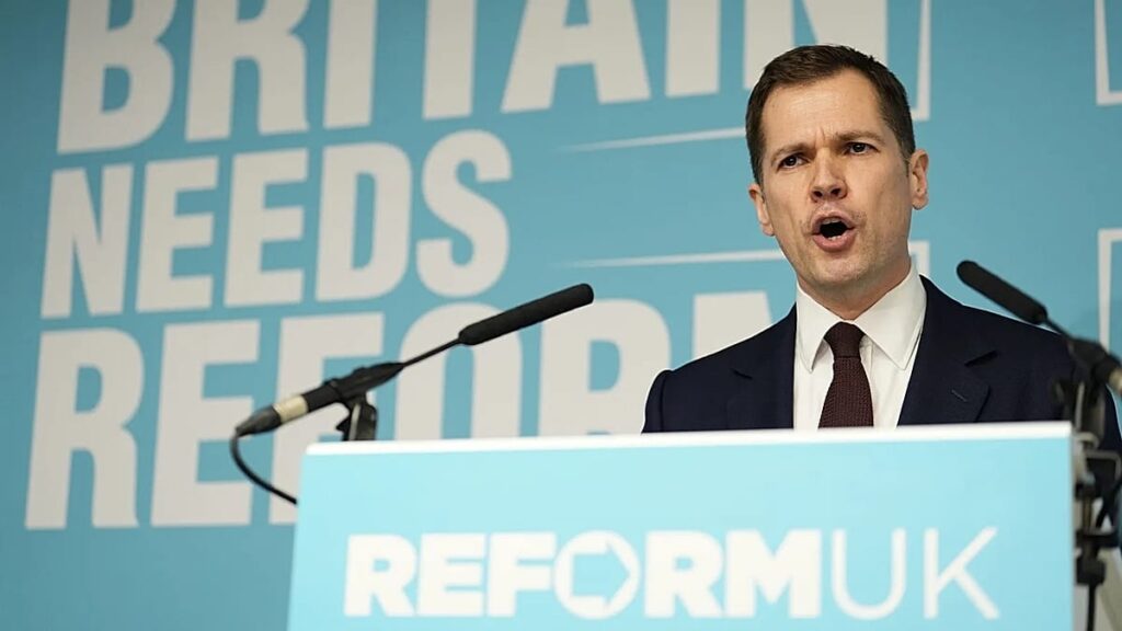 Reform UK party pledges to strip all foreign nationals of benefits