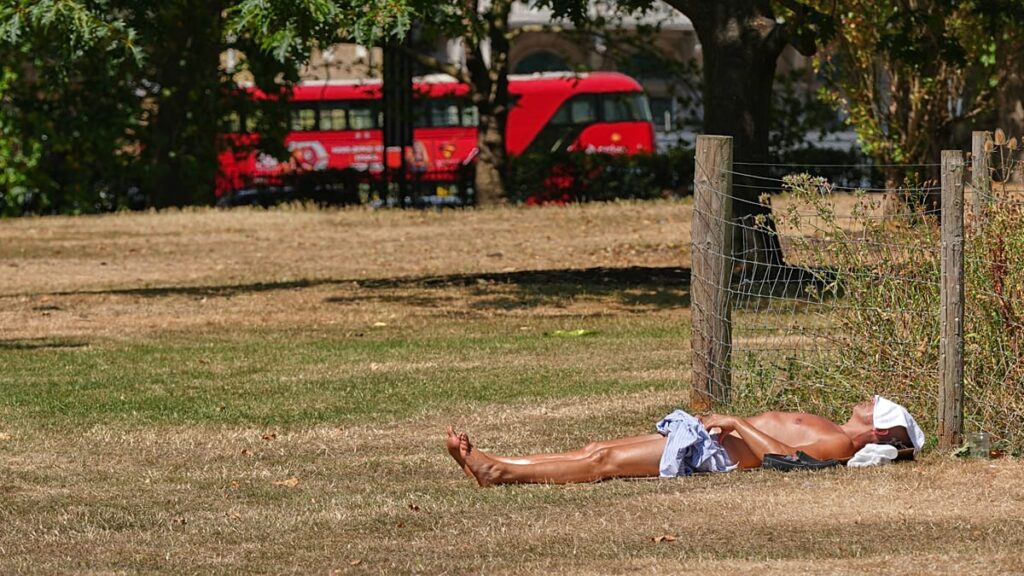 England and Wales record driest July on record, Met Office says