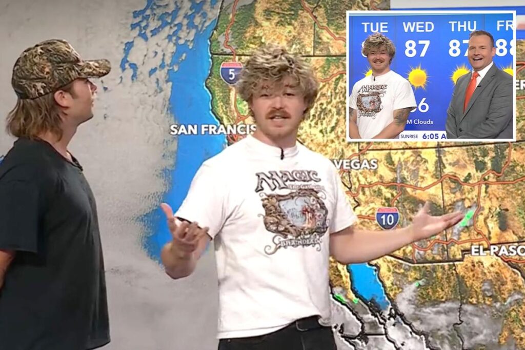 Moment band Sublime hijacks KTLA’s weather broadcast live on air Moment band Sublime hijacks KTLA’s weather broadcast live on air