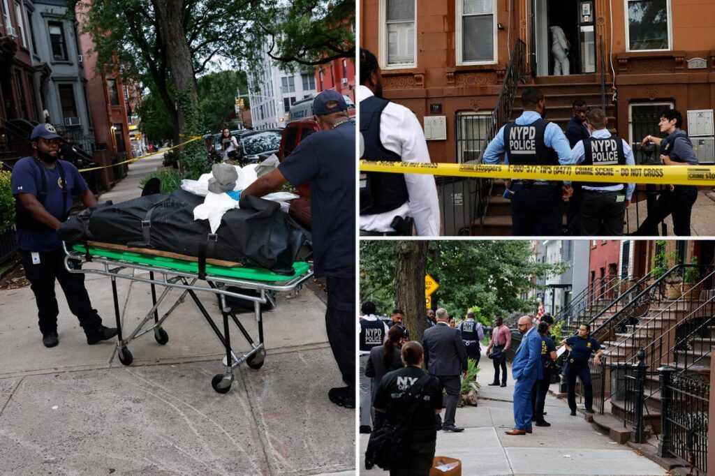 Rotting corpse found with knife in neck inside NYC home: sources Rotting corpse found with knife in neck inside NYC home: sources
