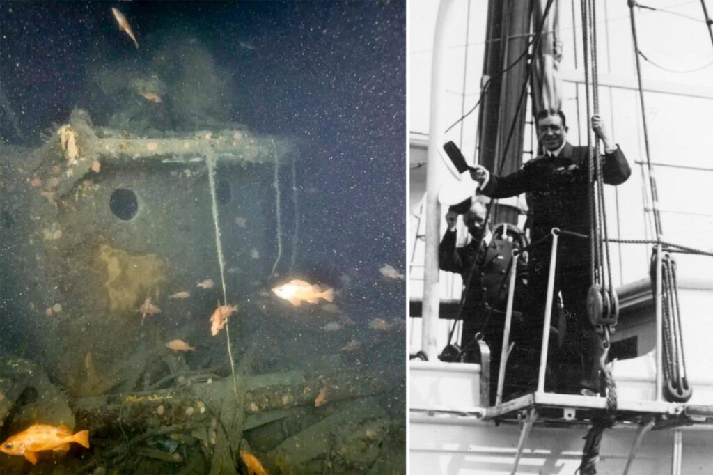 Haunting new images reveal final ship where legendary explorer died Haunting new images reveal final ship where legendary explorer died