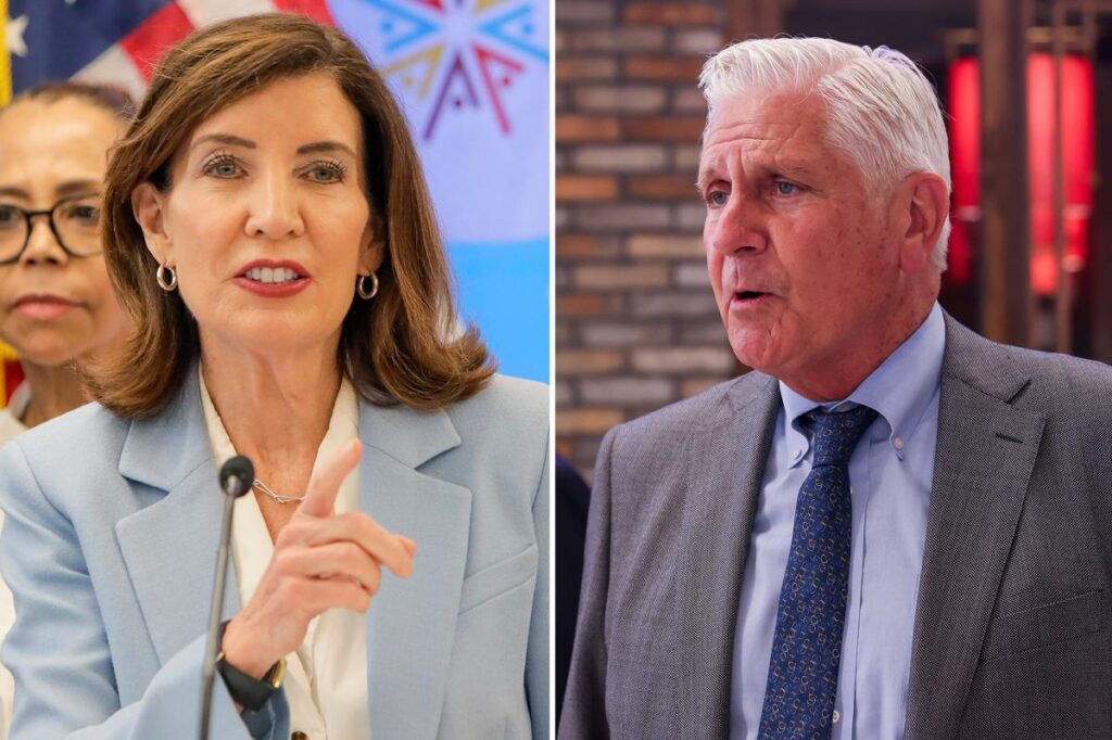 Bruce Blakeman could unseat Hochul and turn New York red, stunning poll reveals Bruce Blakeman could unseat Hochul and turn New York red, stunning poll reveals