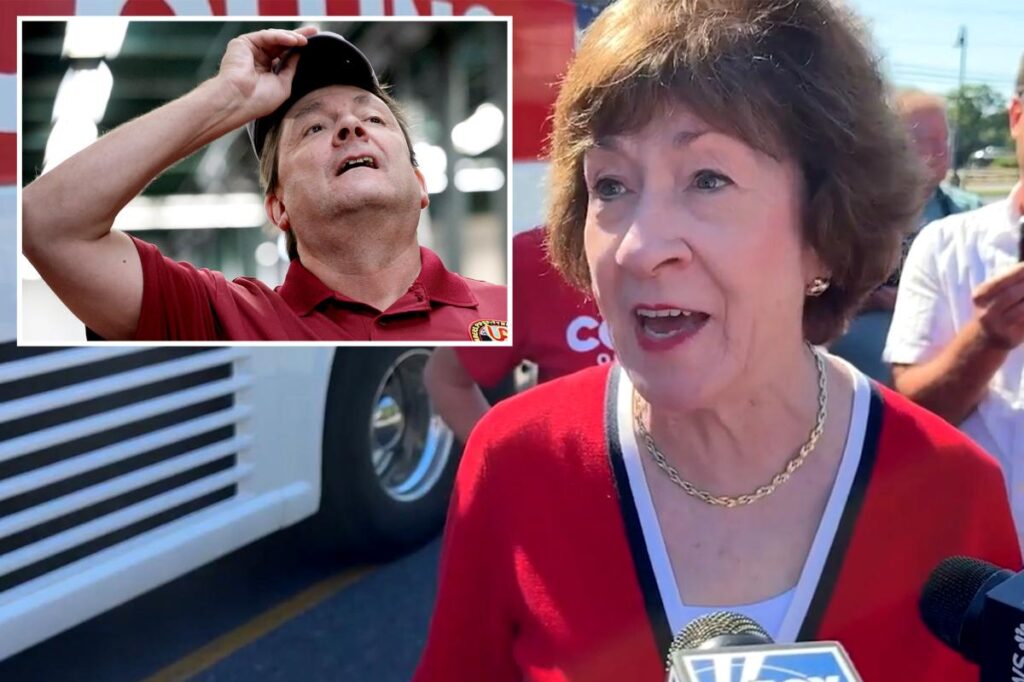 Susan Collins drops brutal reminder of Maine Dem rival rocked by assault accusations