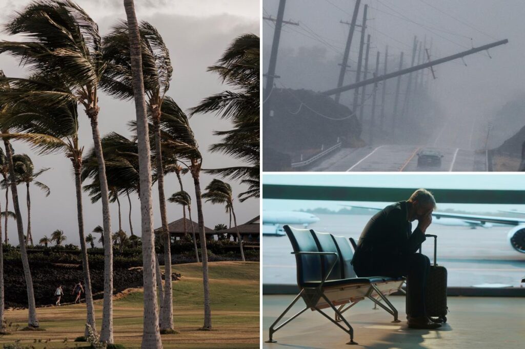 Travel chaos at LAX as hurricane cancels Hawaii-bound flights Travel chaos at LAX as hurricane cancels Hawaii-bound flights