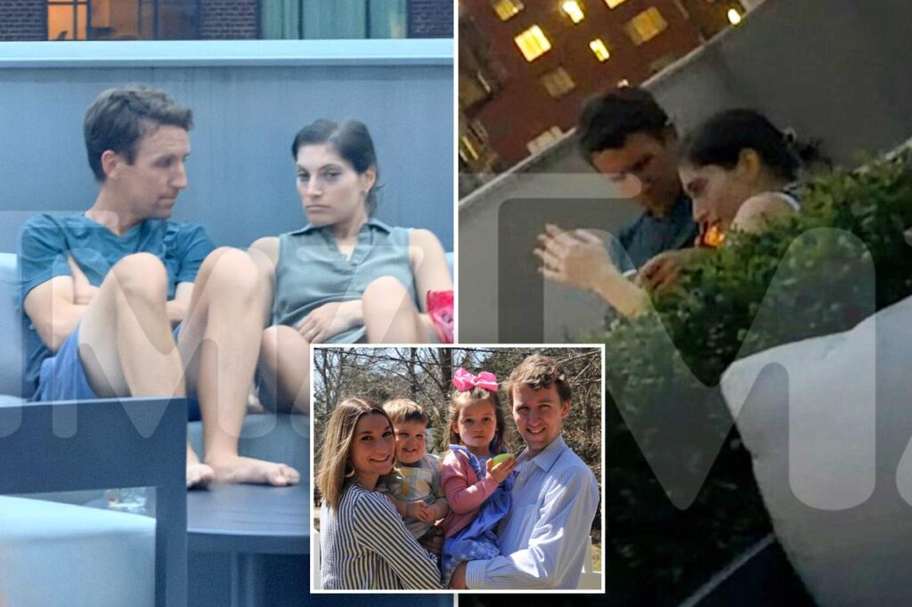 Lindsay Clancy’s ex-husband Patrick spotted lounging with new wife as heartbreaking trial continues
