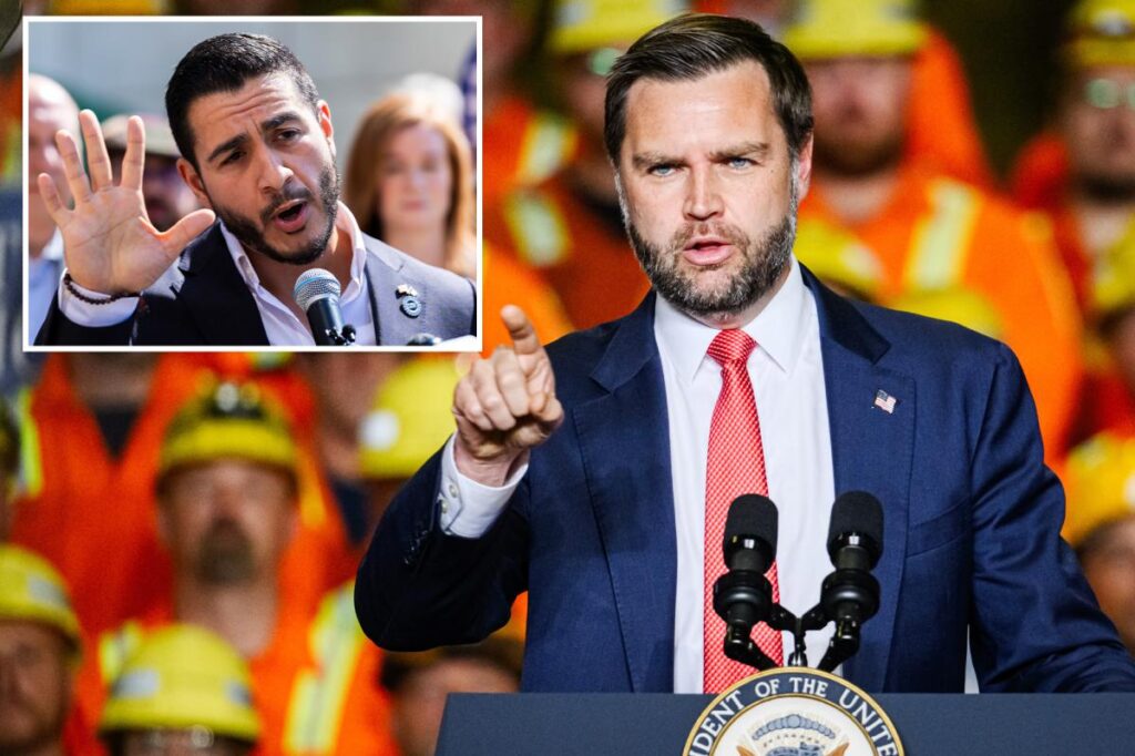 JD Vance unloads on Abdul El-Sayed over Sharia remarks: ‘That’s not my grandpa’s Democratic Party’ JD Vance unloads on Abdul El-Sayed over Sharia remarks: ‘That’s not my grandpa’s Democratic Party’