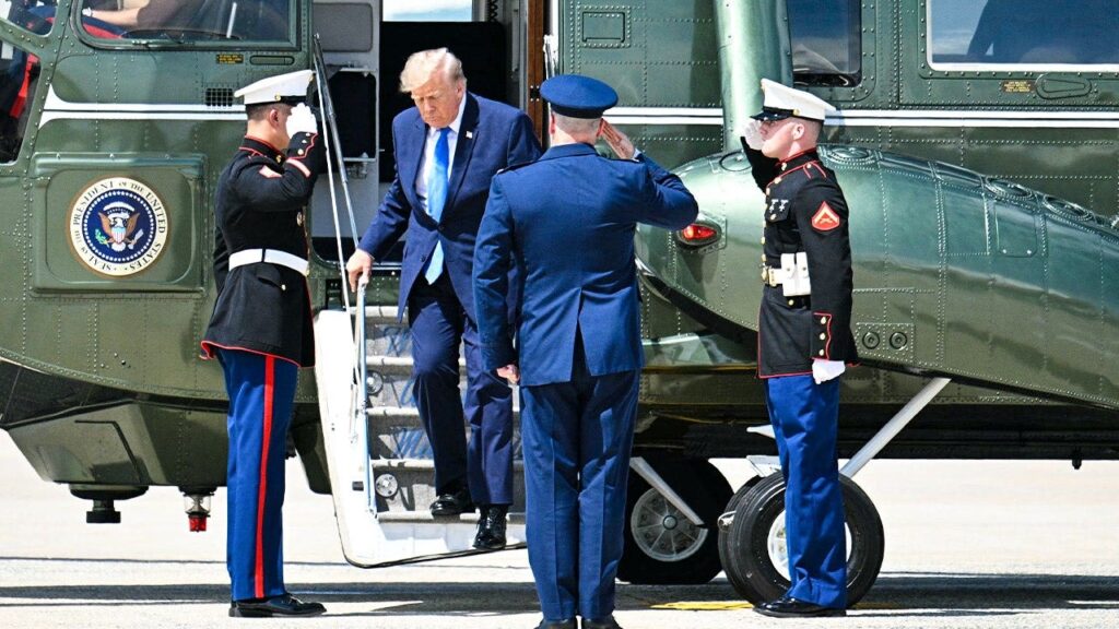 FAA investigating possible violation of safety protocol involving Trump, Marine One