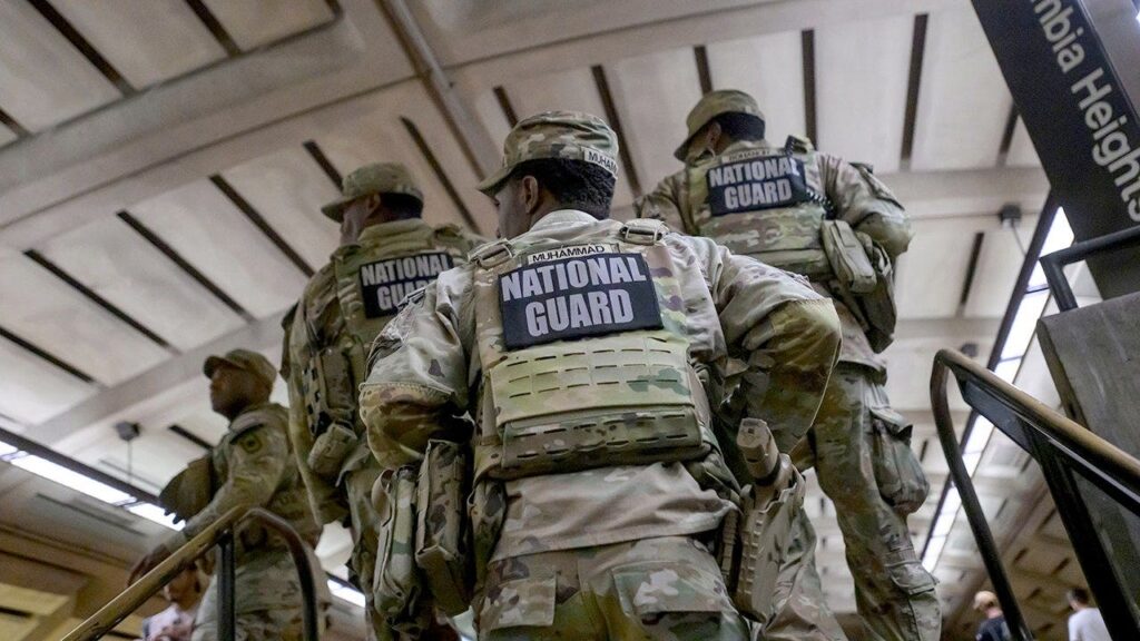 Justice Department slams ‘politically motivated demands’ of DC Council asking govs to remove National Guard Justice Department slams ‘politically motivated demands’ of DC Council asking govs to remove National Guard