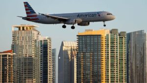 American Airlines flight lands safely after laptop battery catches fire on board; passenger injured American Airlines flight lands safely after laptop battery catches fire on board; passenger injured