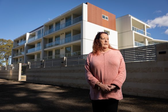 Janice Cahill is hoping to move in to her new home later this year.